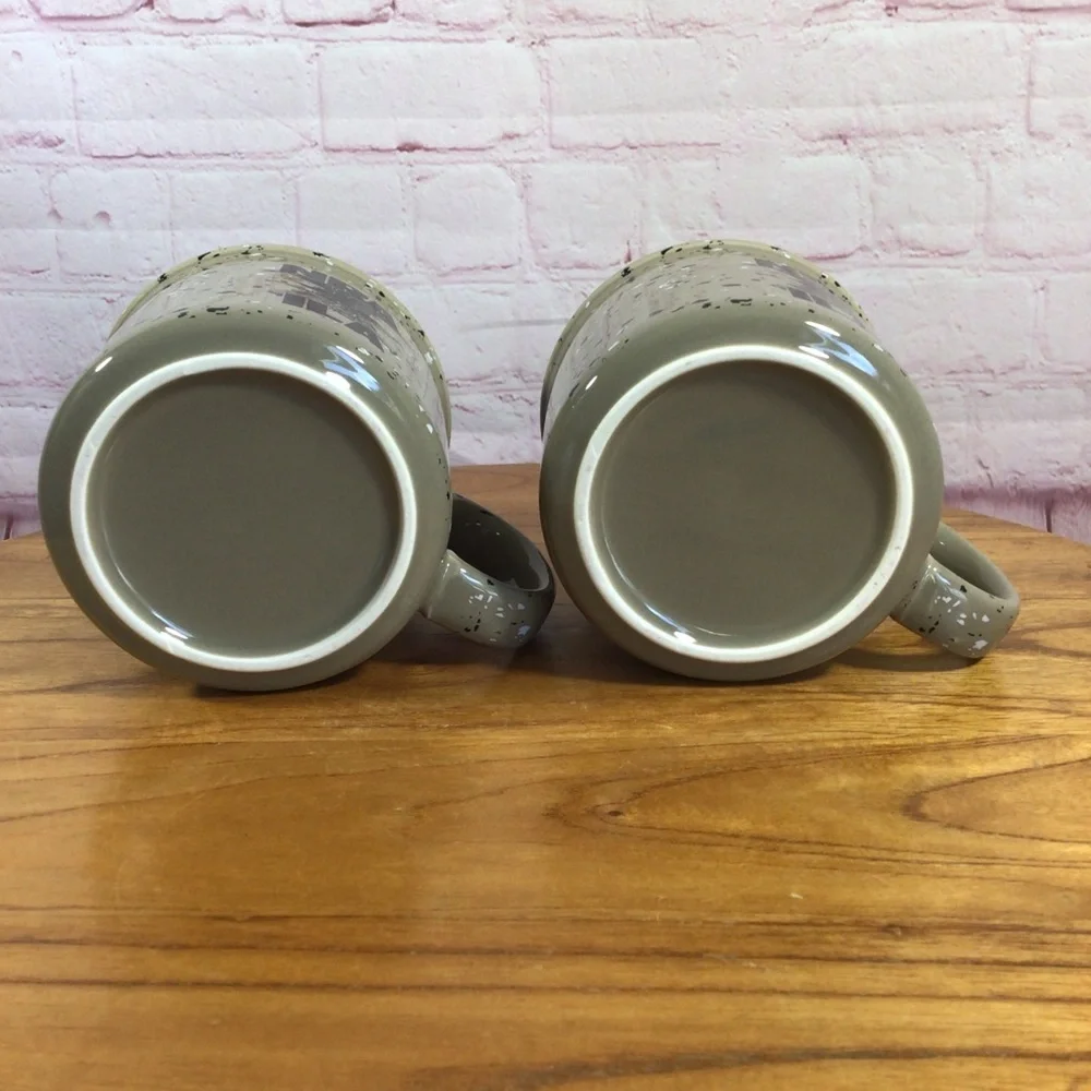 NRA ILA Tan and Black Speckled Ceramic Mugs - Set of 2 - Picture 6 of 6